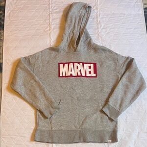 GAP Gray Hoodie with Red Marvel Logo